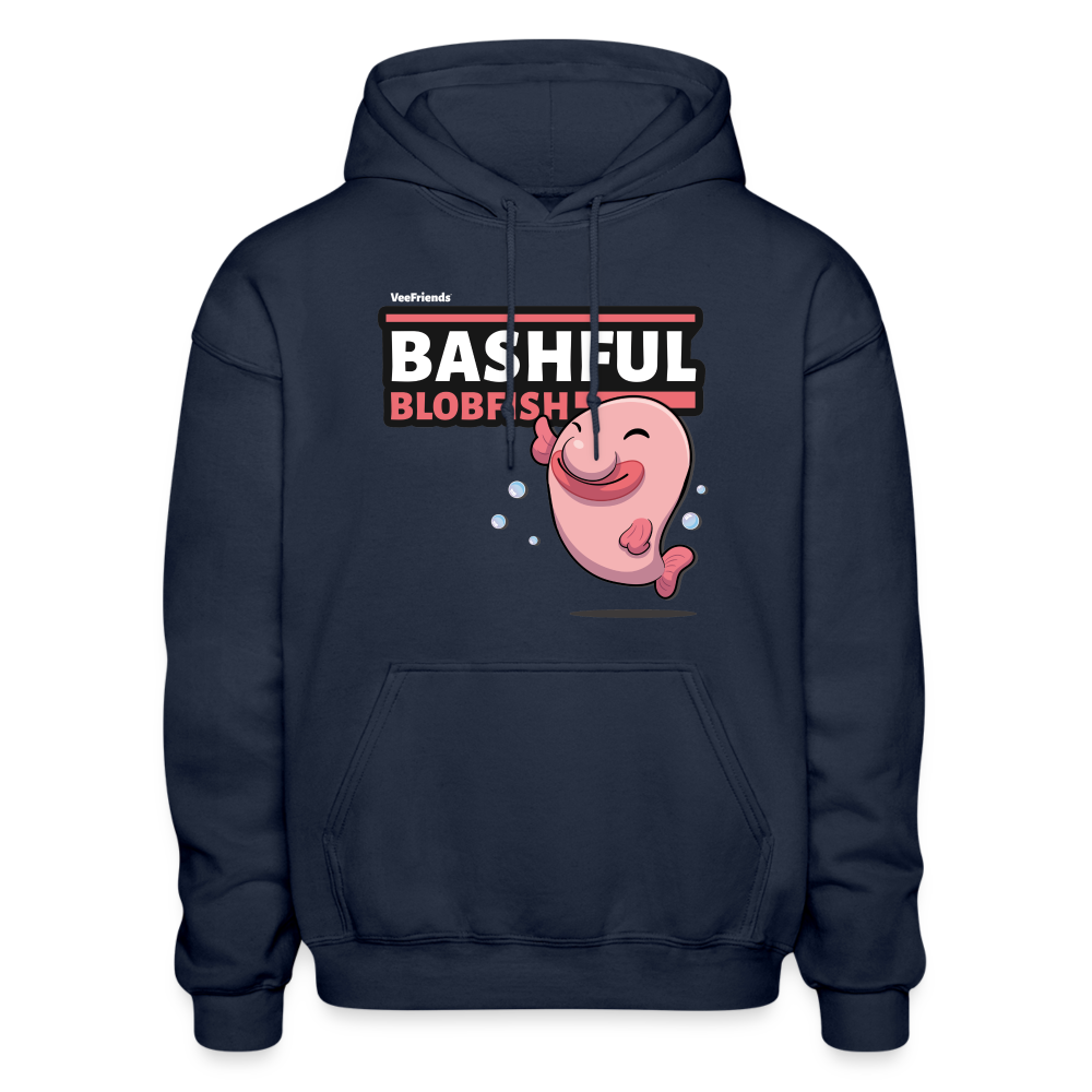 Bashful Blobfish Character Comfort Adult Hoodie