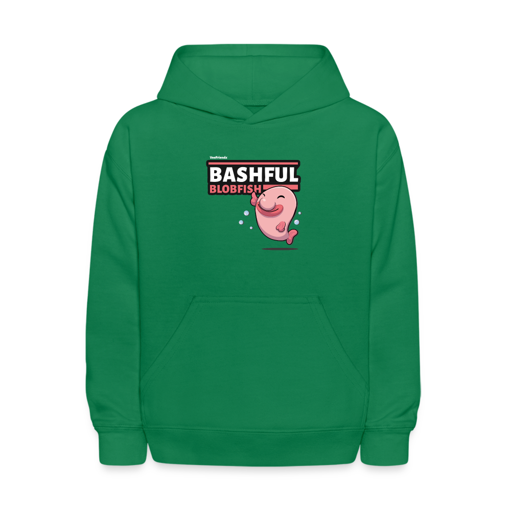 Bashful Blobfish Character Comfort Kids Hoodie