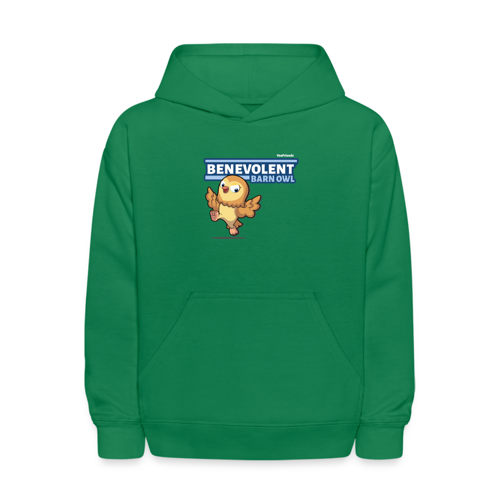 Benevolent Barn Owl Character Comfort Kids Hoodie