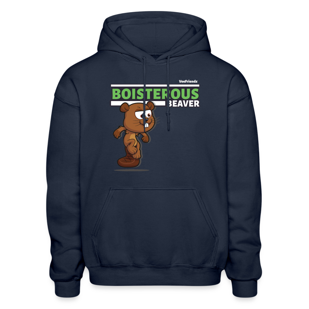 Boisterous Beaver Character Comfort Adult Hoodie