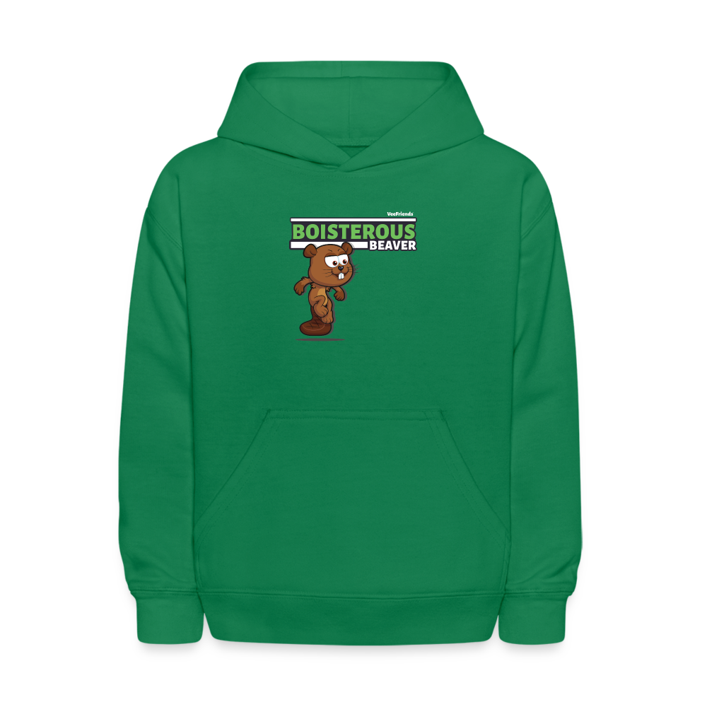 Boisterous Beaver Character Comfort Kids Hoodie