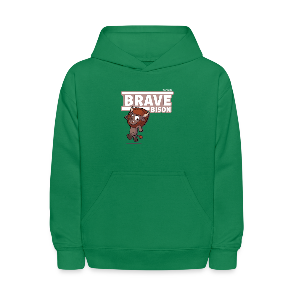 Brave Bison Character Comfort Kids Hoodie