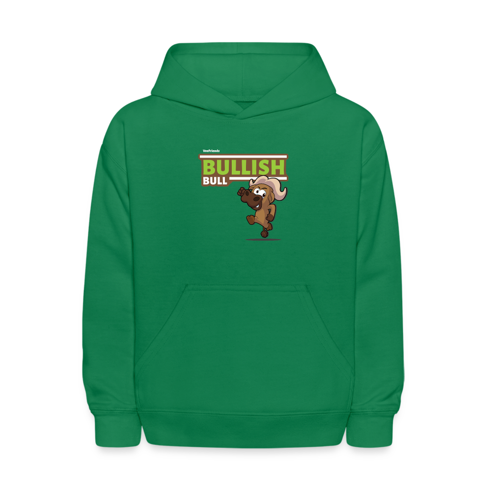 Bullish Bull Character Comfort Kids Hoodie