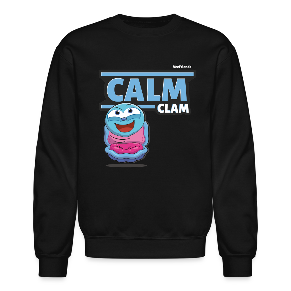 Calm Clam Character Comfort Adult Crewneck Sweatshirt