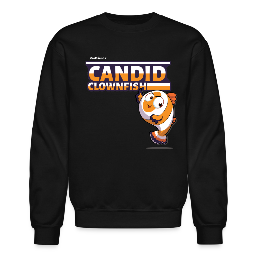 Candid Clownfish Character Comfort Adult Crewneck Sweatshirt
