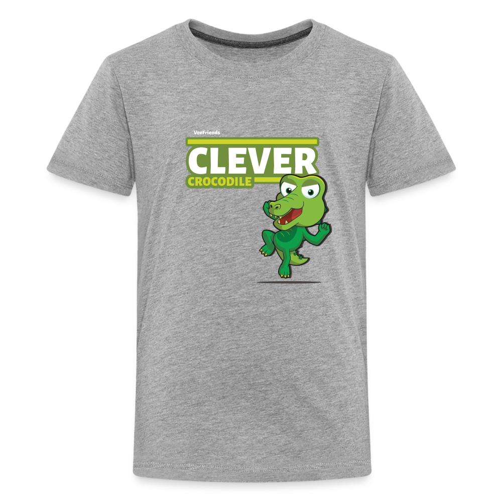 Clever Crocodile Character Comfort Kids Tee