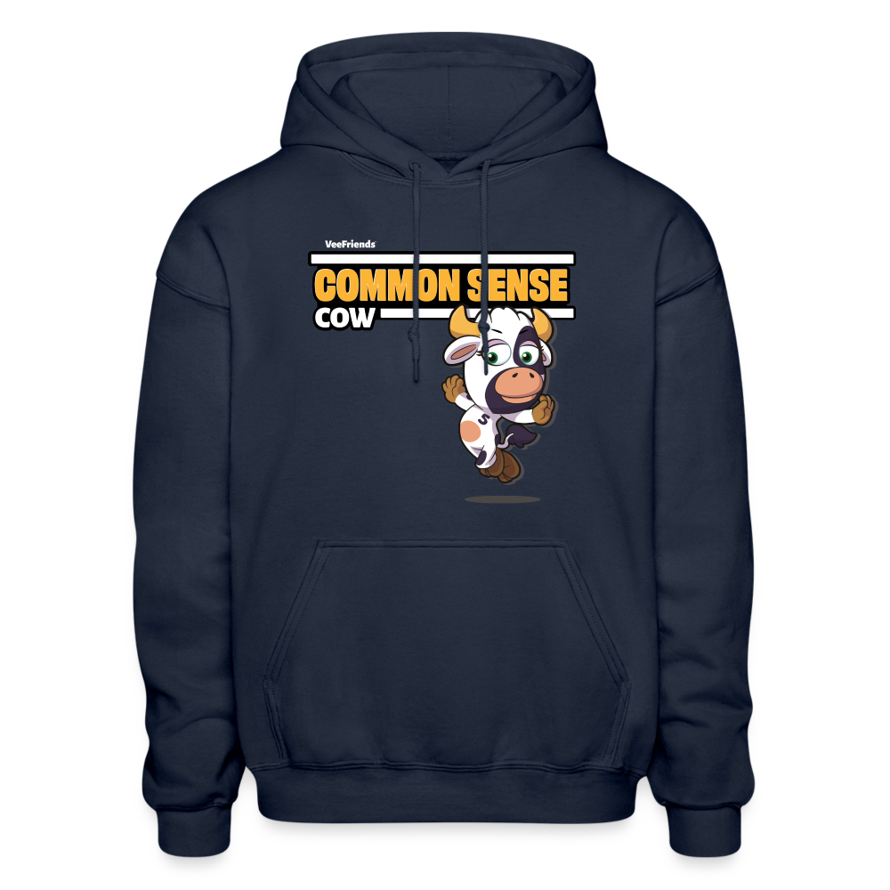 Common Sense Cow Character Comfort Adult Hoodie