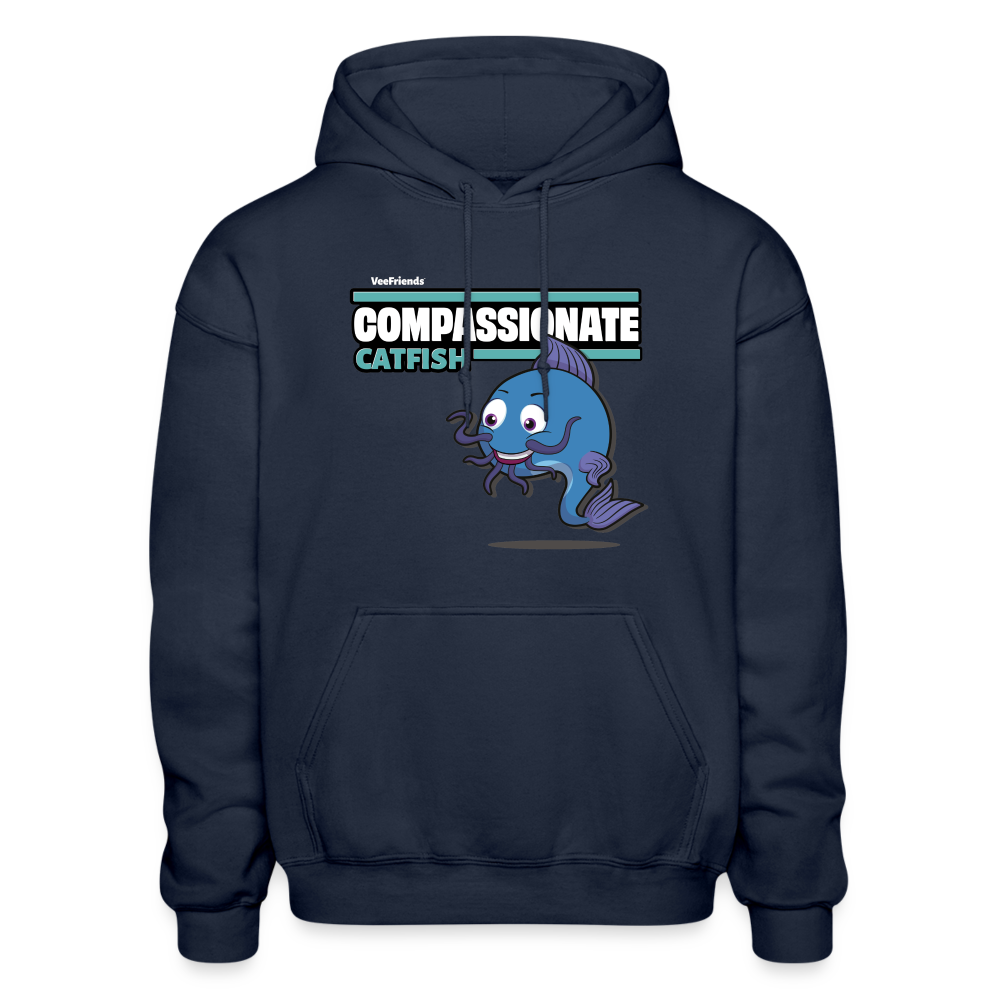 Compassionate Catfish Character Comfort Adult Hoodie