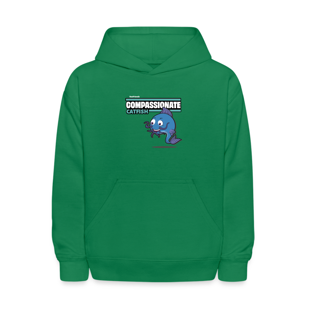 Compassionate Catfish Character Comfort Kids Hoodie