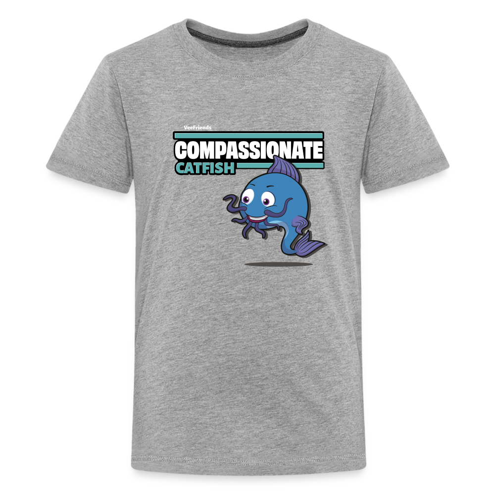 Compassionate Catfish Character Comfort Kids Tee
