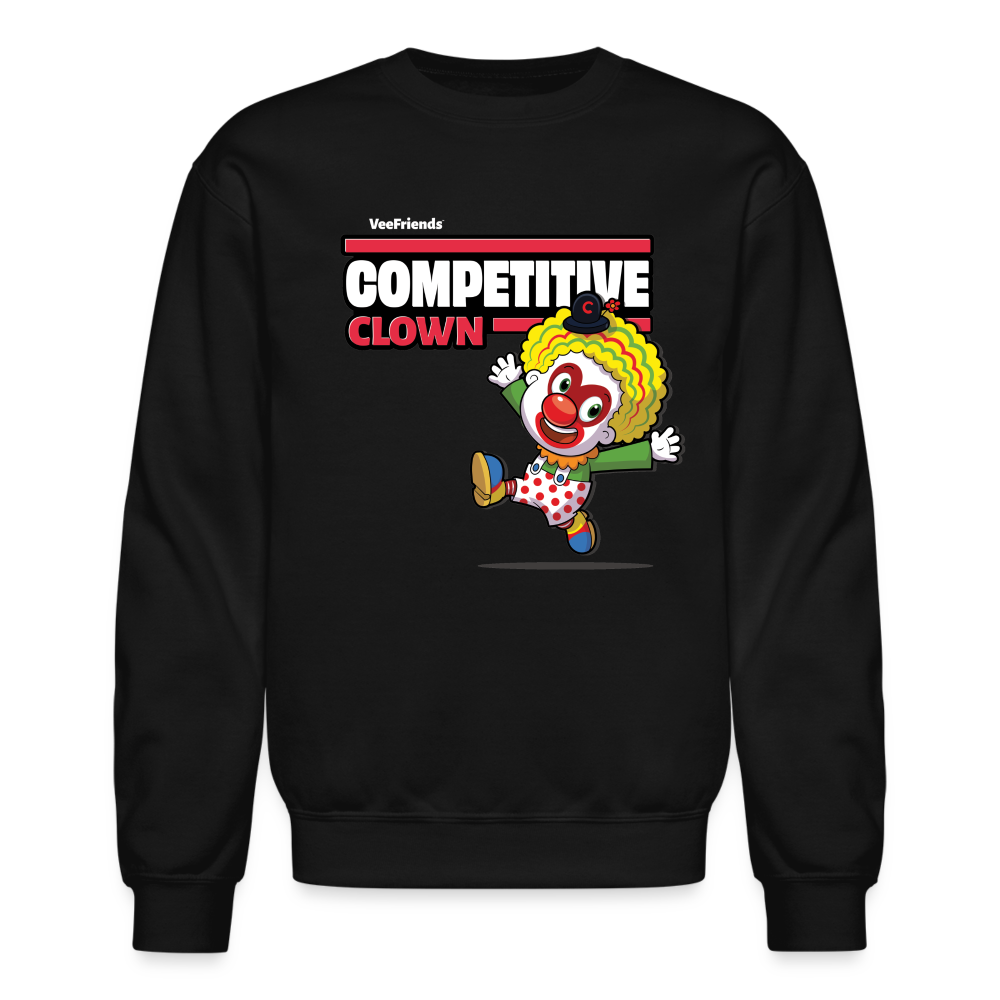 Competitive Clown Character Comfort Adult Crewneck Sweatshirt