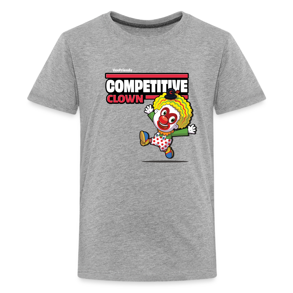 Competitive Clown Character Comfort Kids Tee