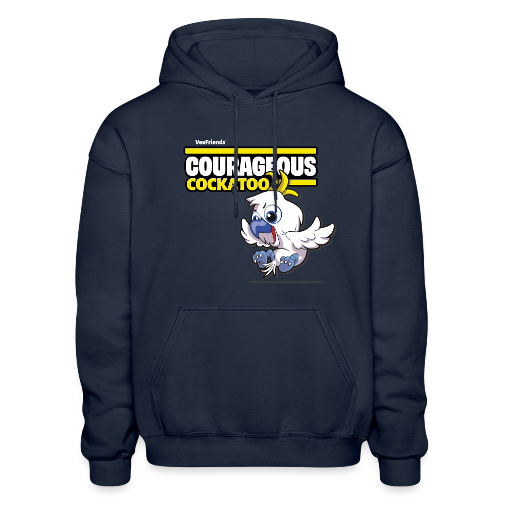 Courageous Cockatoo Character Comfort Adult Hoodie