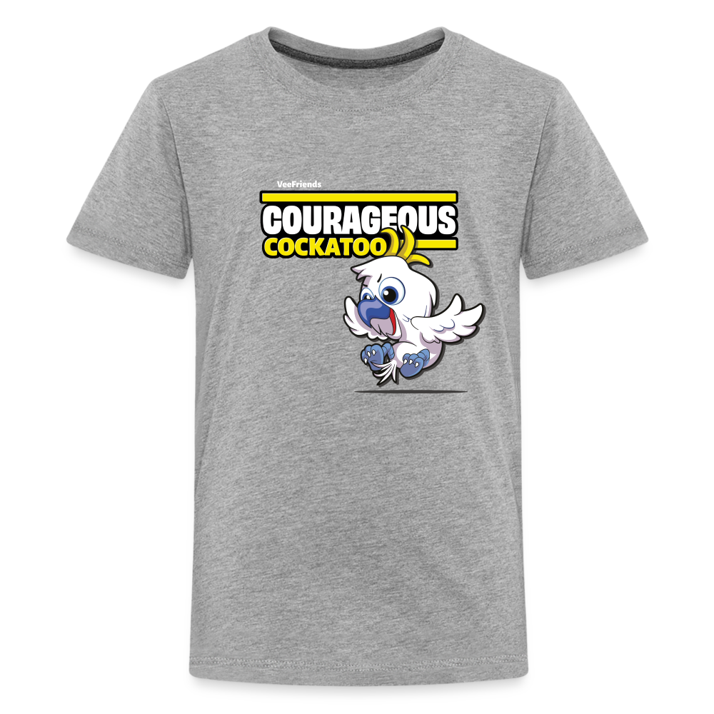 Courageous Cockatoo Character Comfort Kids Tee