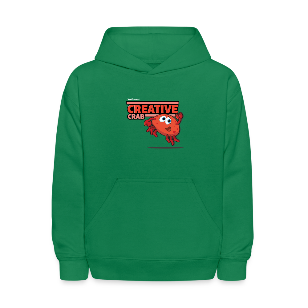 Creative Crab Character Comfort Kids Hoodie