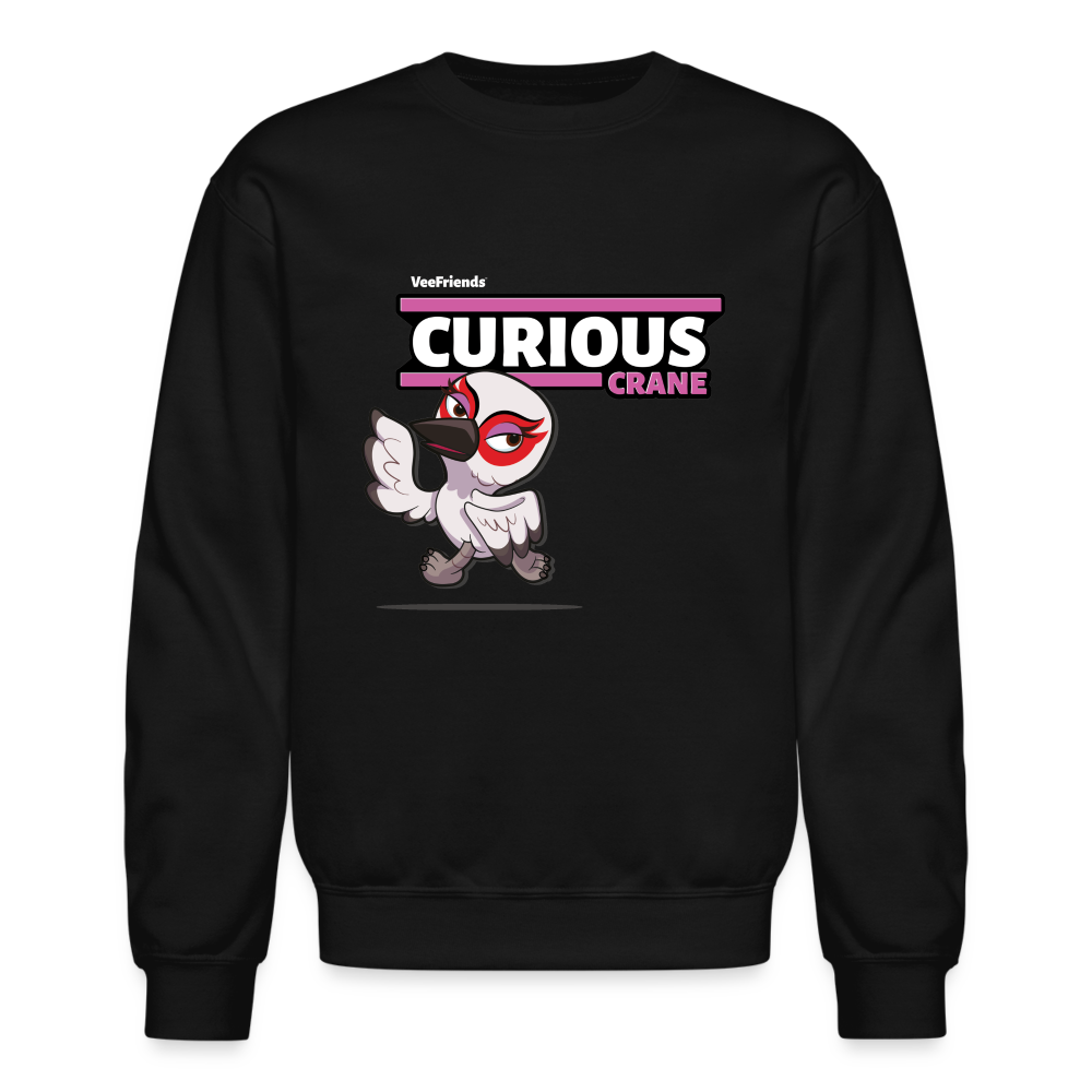 Curious Crane Character Comfort Adult Crewneck Sweatshirt