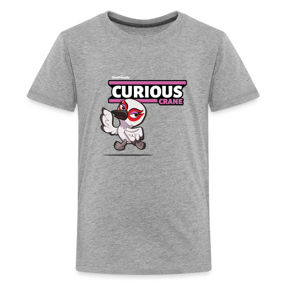 Curious Crane Character Comfort Kids Tee