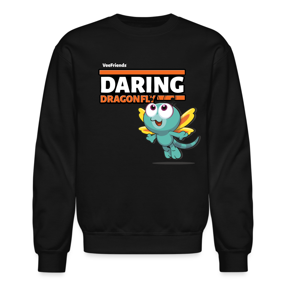 Daring Dragonfly Character Comfort Adult Crewneck Sweatshirt