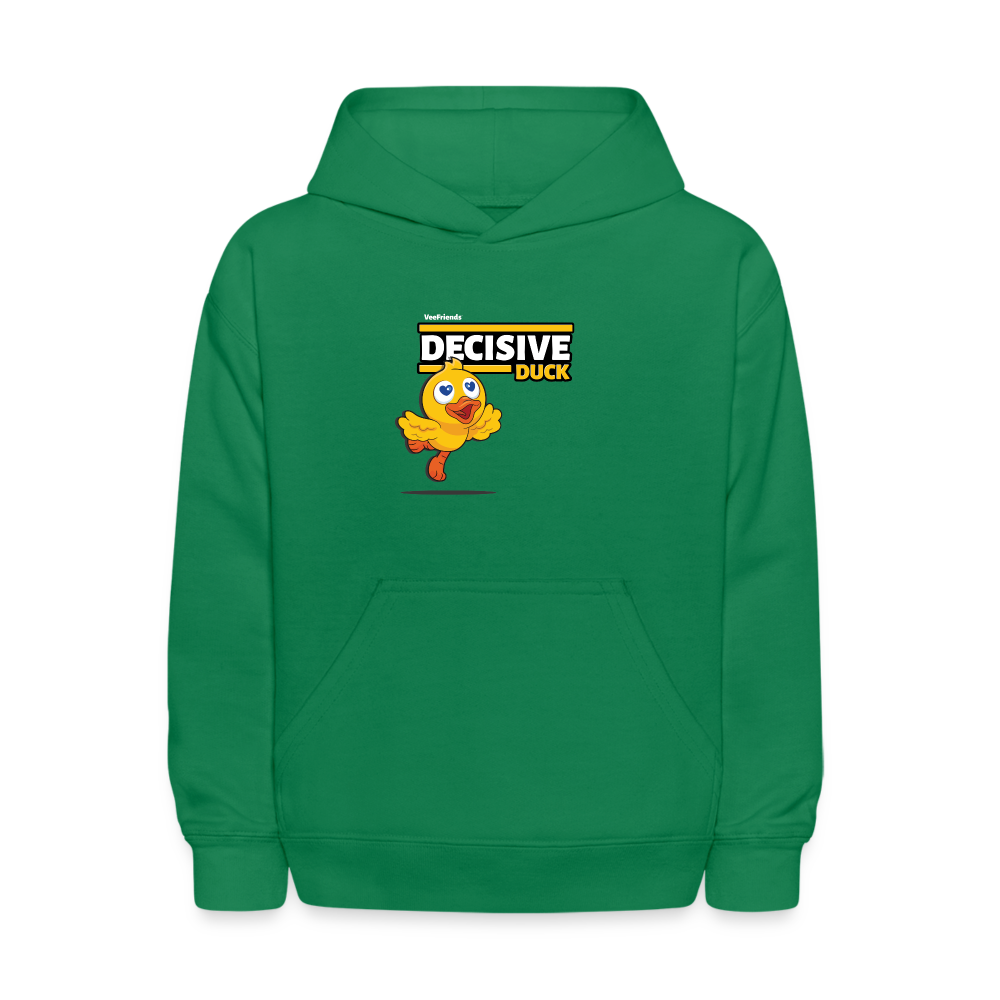 Decisive Duck Character Comfort Kids Hoodie