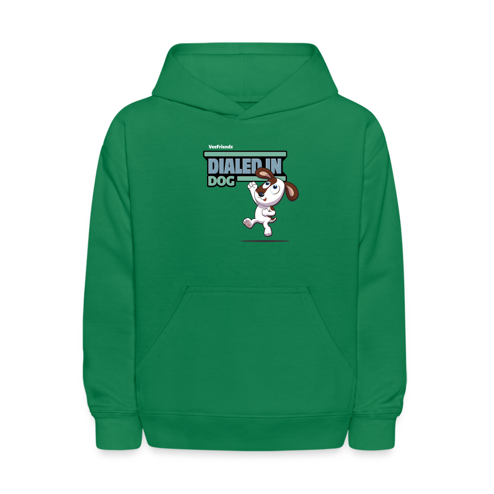 Dialed In Dog Character Comfort Kids Hoodie