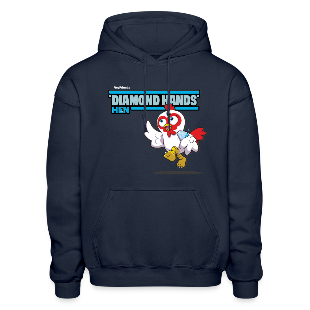 Diamond Hands Hen Character Comfort Adult Hoodie
