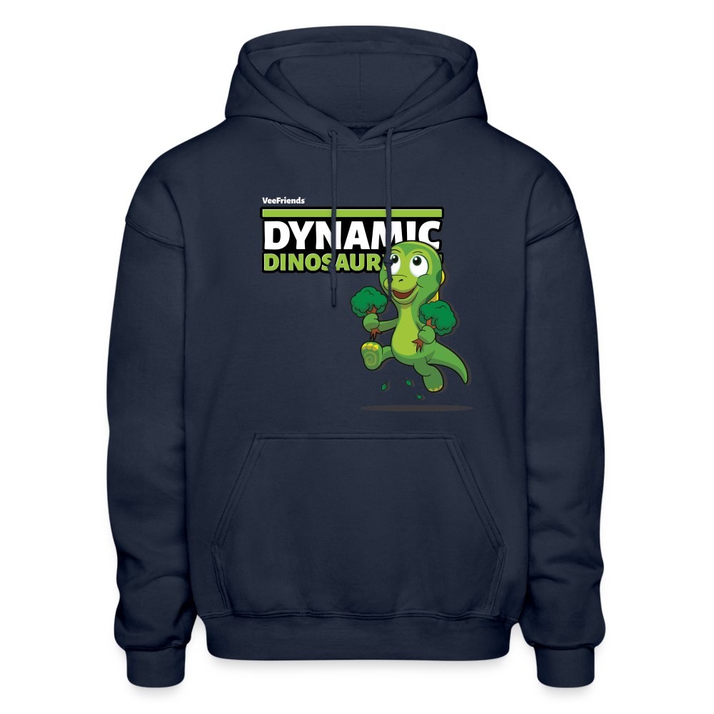 Dynamic Dinosaur Character Comfort Adult Hoodie