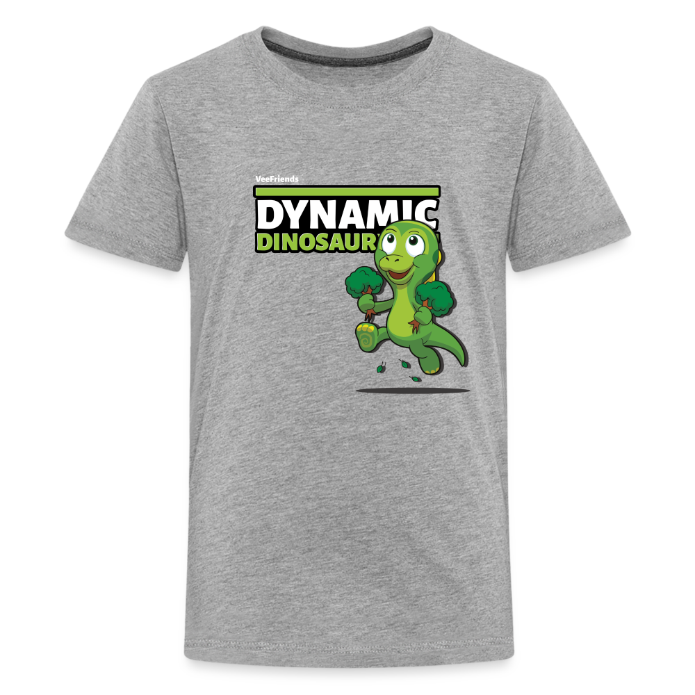 Dynamic Dinosaur Character Comfort Kids Tee