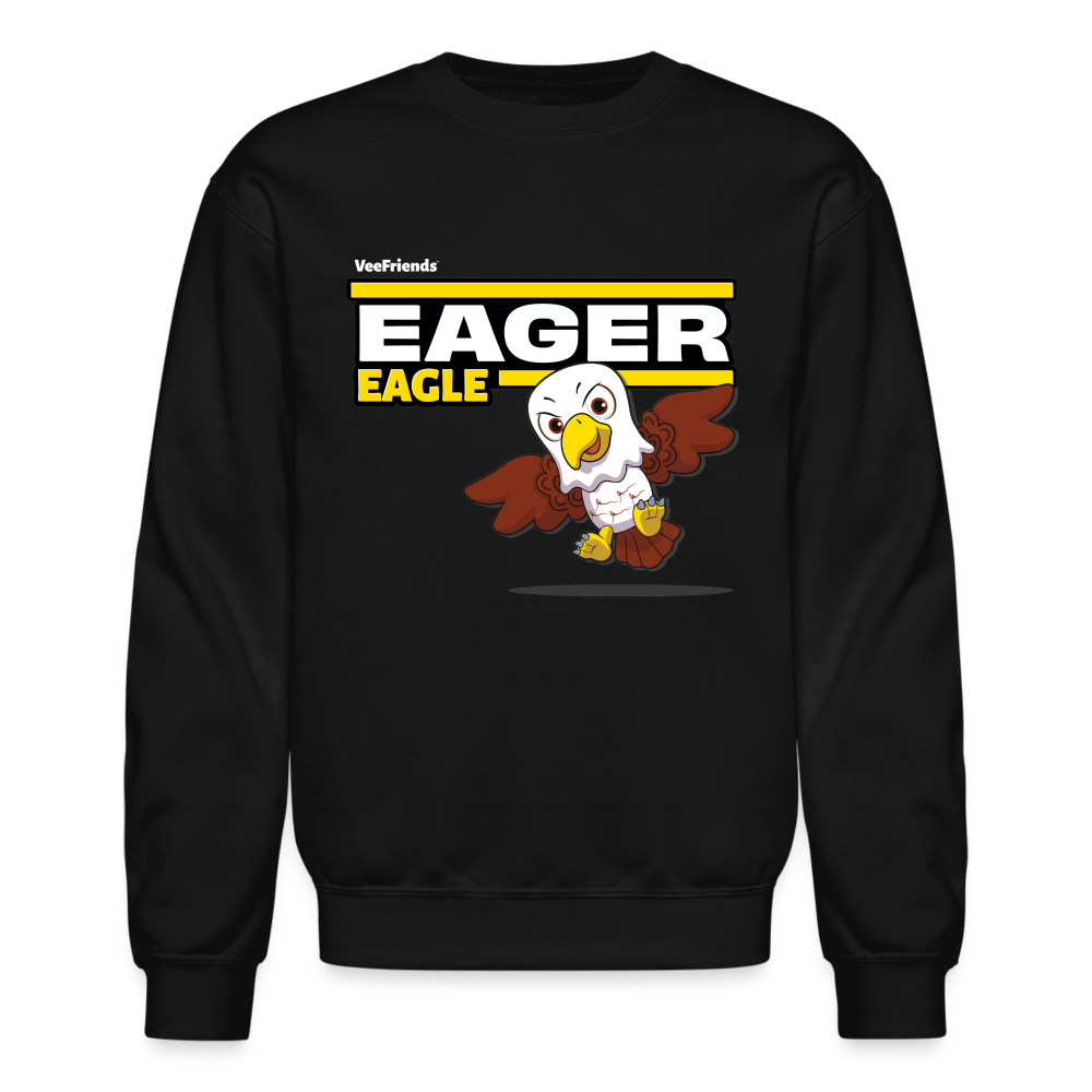 Eager Eagle Character Comfort Adult Crewneck Sweatshirt