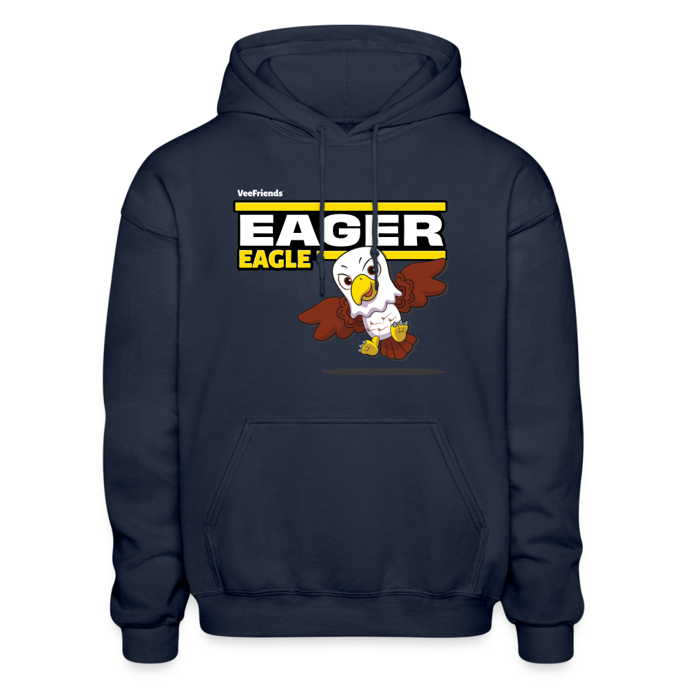 Eager Eagle Character Comfort Adult Hoodie