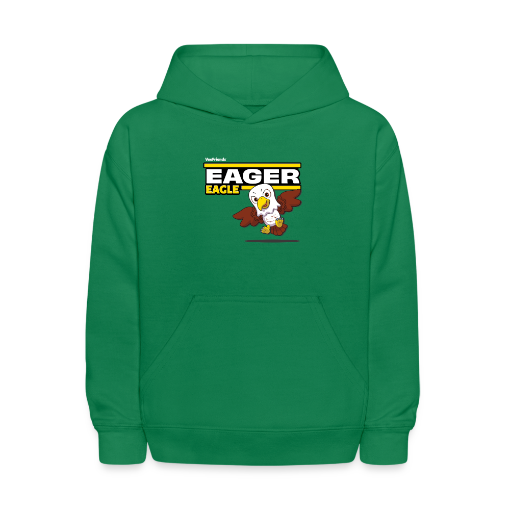 Eager Eagle Character Comfort Kids Hoodie