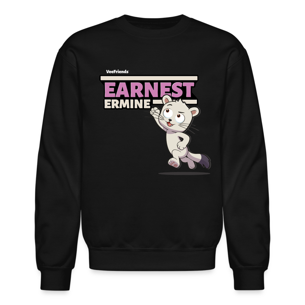 Earnest Ermine Character Comfort Adult Crewneck Sweatshirt