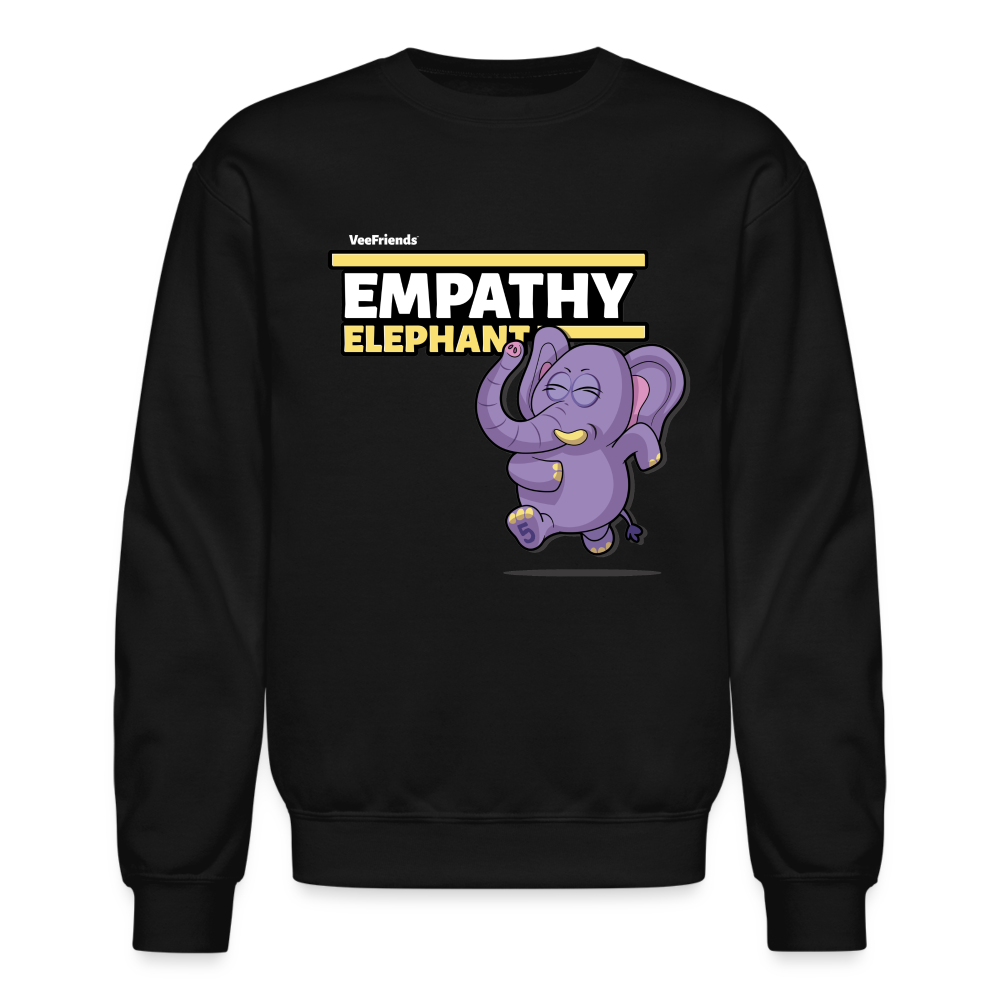 Empathy Elephant Character Comfort Adult Crewneck Sweatshirt