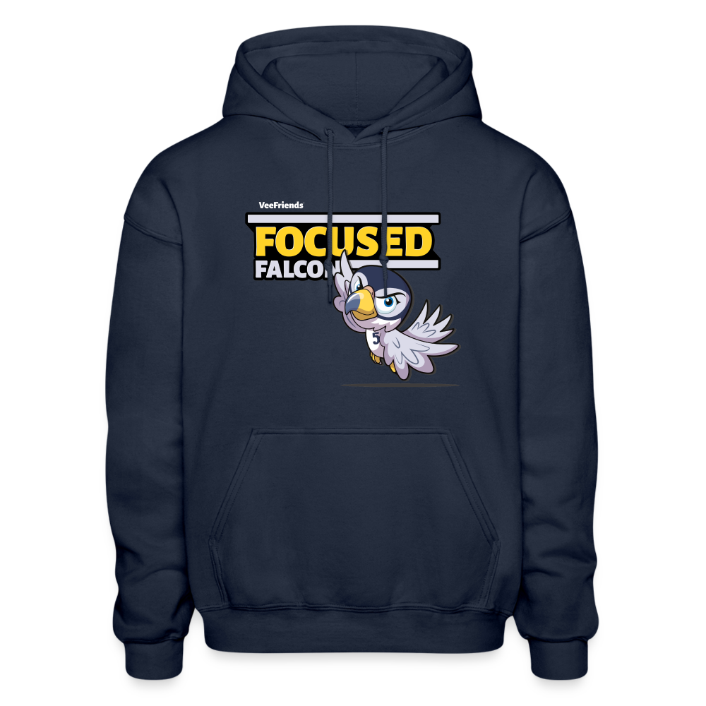 Focused Falcon Character Comfort Adult Hoodie