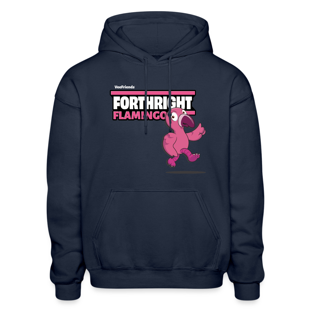 Forthright Flamingo Character Comfort Adult Hoodie