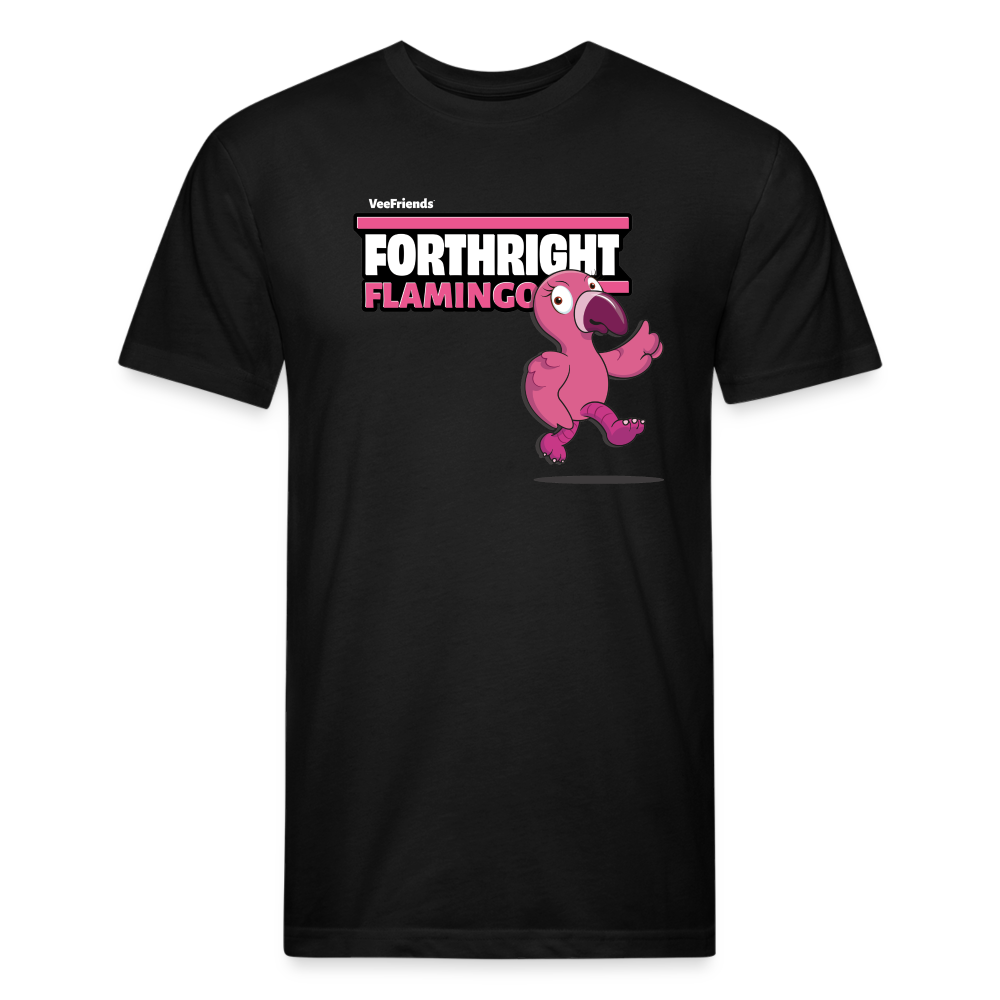Forthright Flamingo Character Comfort Adult Tee