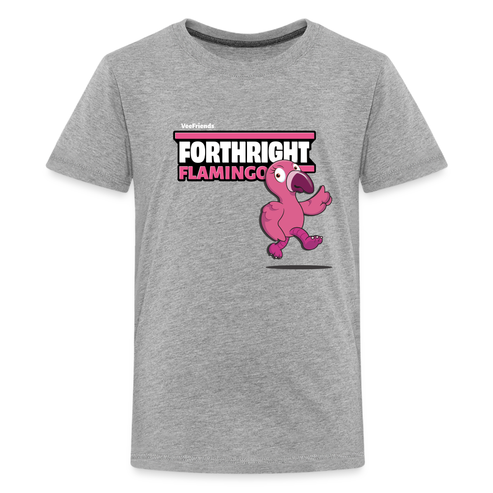 Forthright Flamingo Character Comfort Kids Tee
