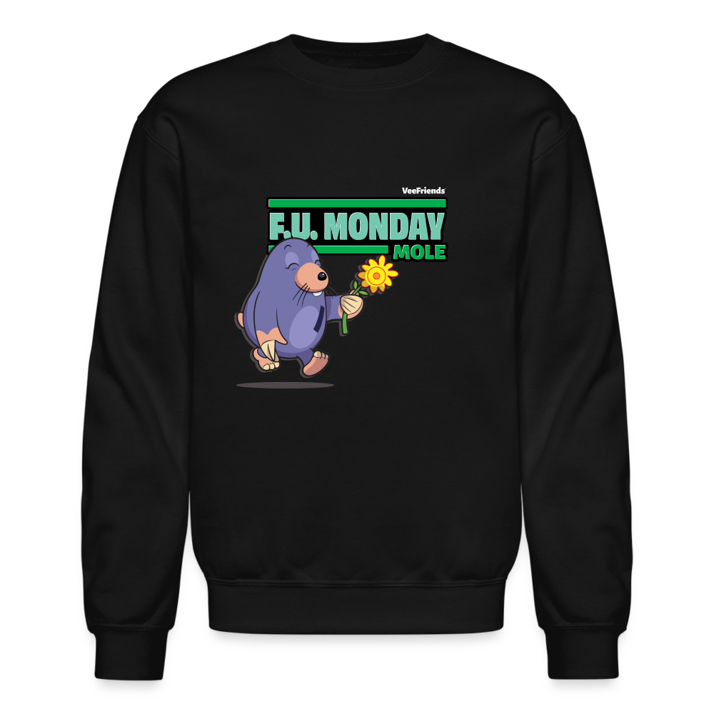 F.U. Monday Mole Character Comfort Adult Crewneck Sweatshirt