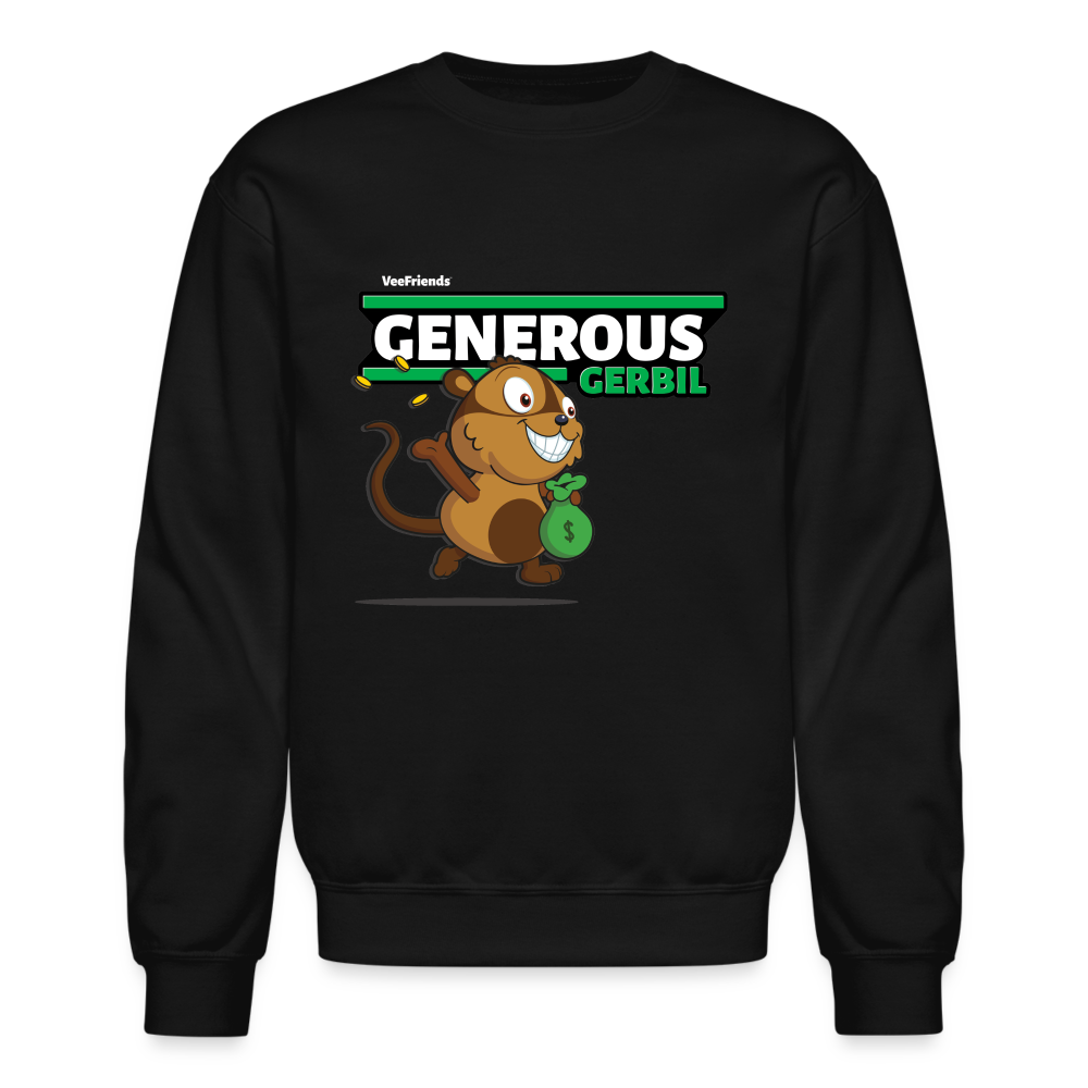 Generous Gerbil Character Comfort Adult Crewneck Sweatshirt