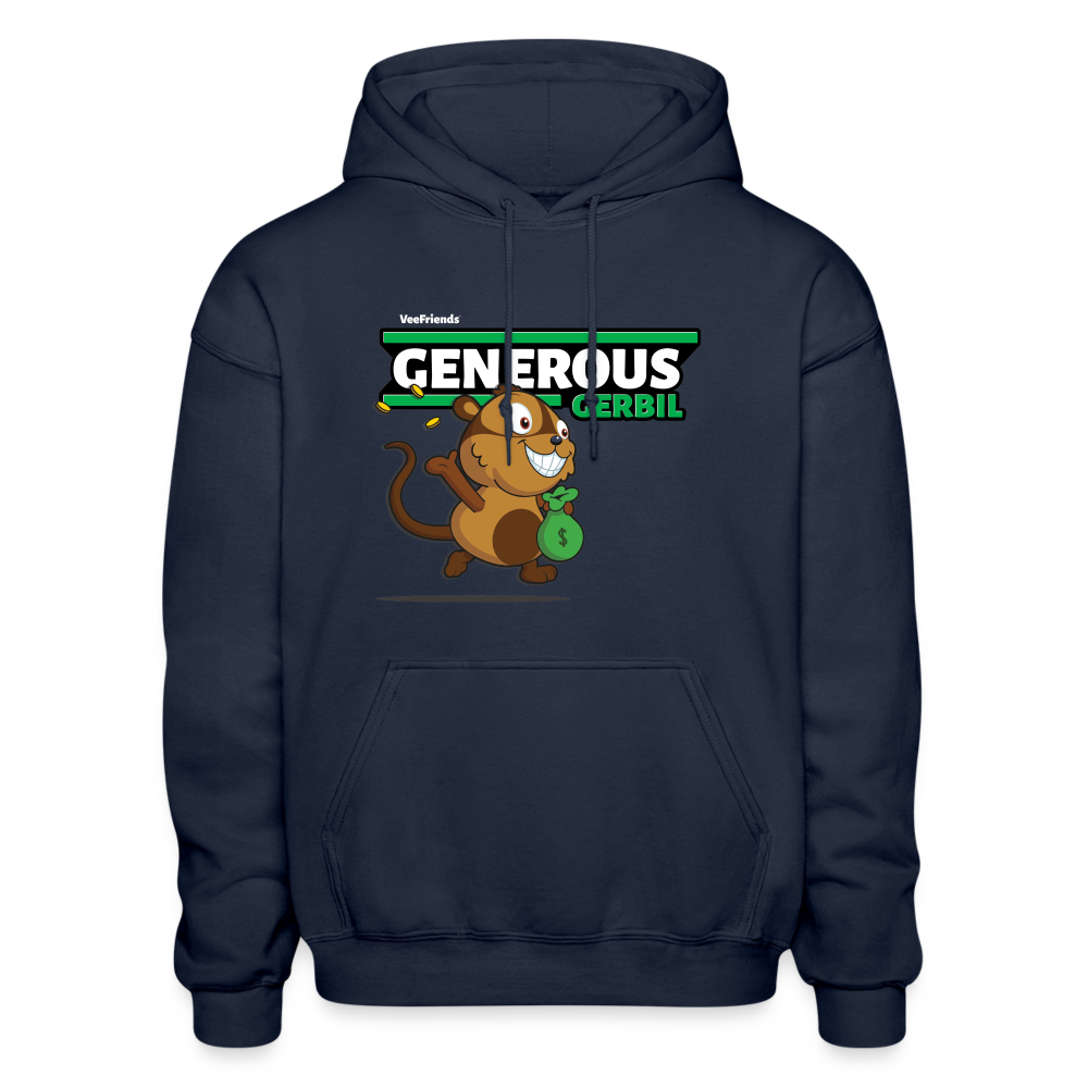 Generous Gerbil Character Comfort Adult Hoodie