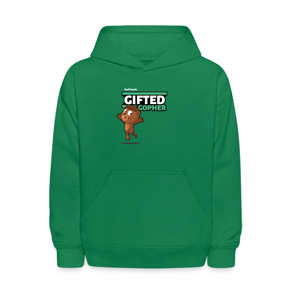Gifted Gopher Character Comfort Kids Hoodie
