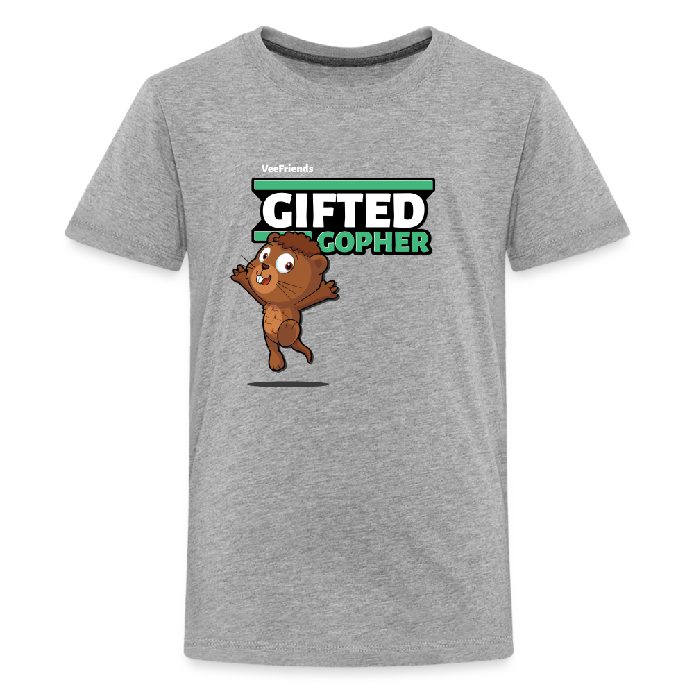 Gifted Gopher Character Comfort Kids Tee