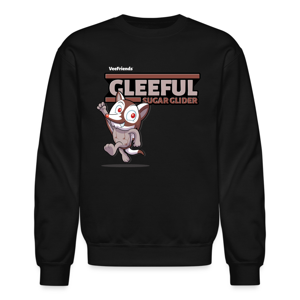 Gleeful Sugar Glider Character Comfort Adult Crewneck Sweatshirt