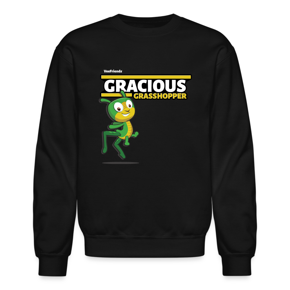 Gracious Grasshopper Character Comfort Adult Crewneck Sweatshirt