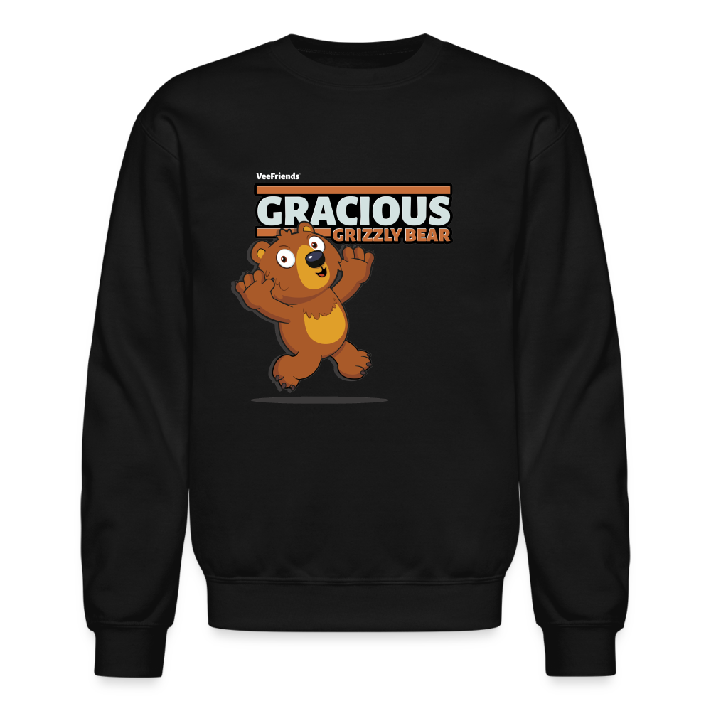 Gracious Grizzly Bear Character Comfort Adult Crewneck Sweatshirt