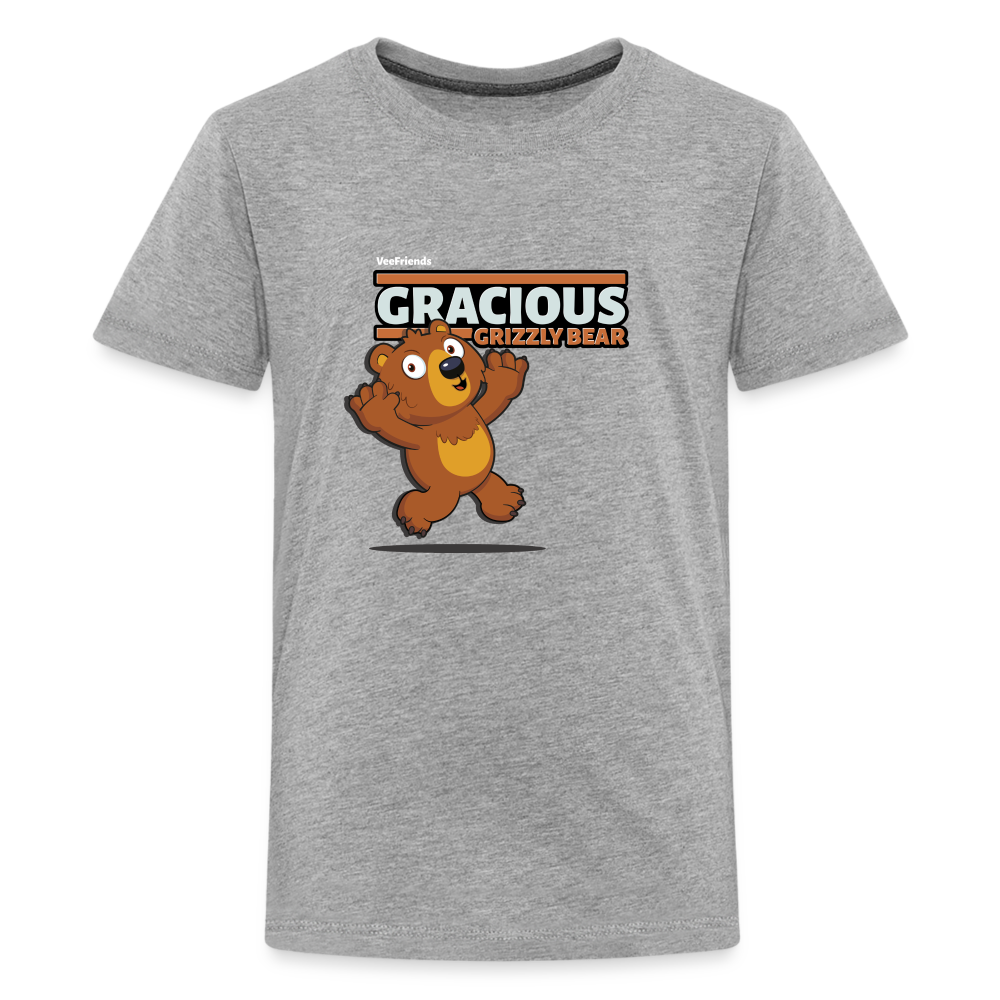 Gracious Grizzly Bear Character Comfort Kids Tee