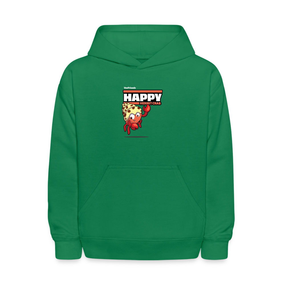 Happy Hermit Crab Character Comfort Kids Hoodie