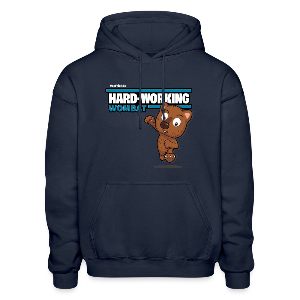 Hard-Working Wombat Character Comfort Adult Hoodie