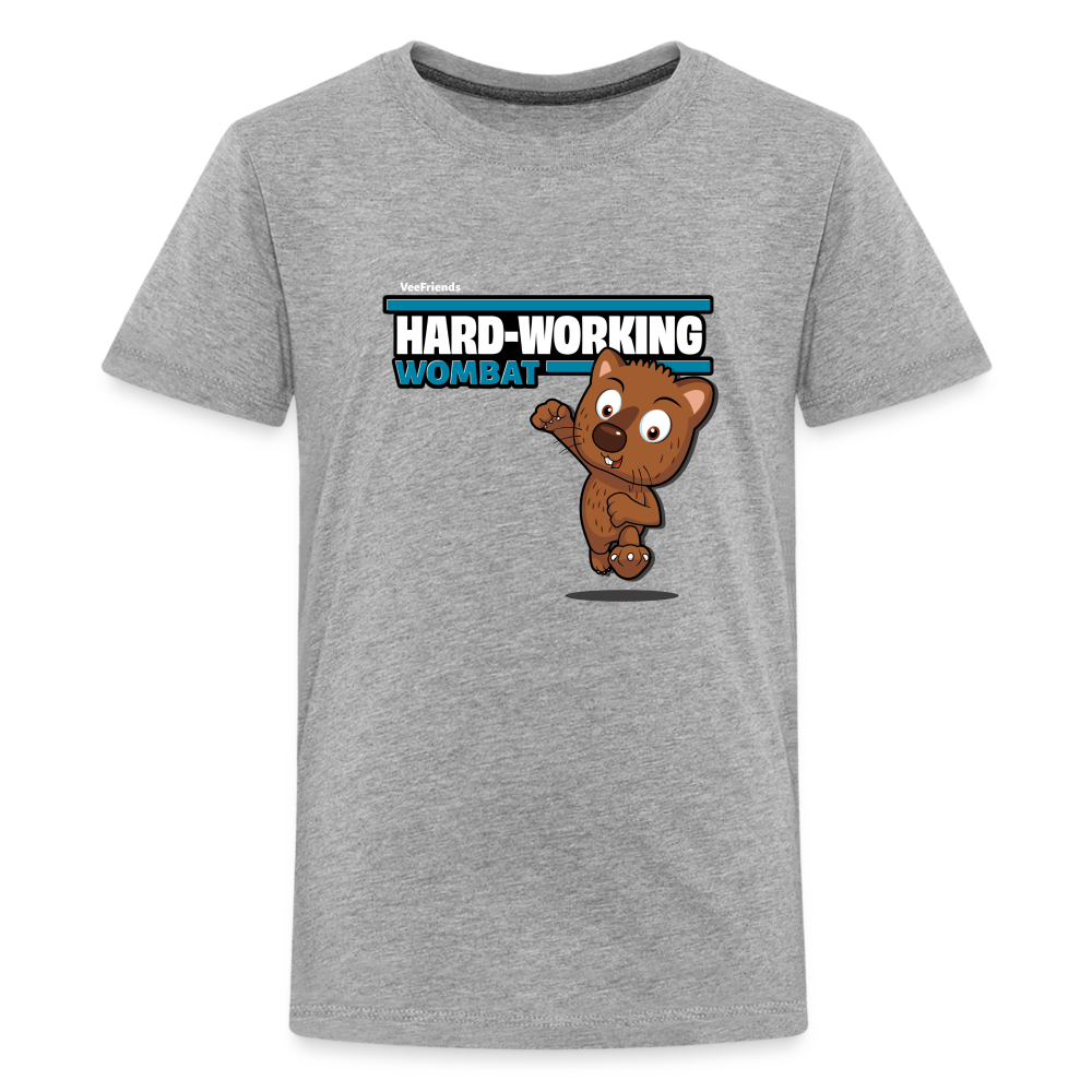Hard-Working Wombat Character Comfort Kids Tee