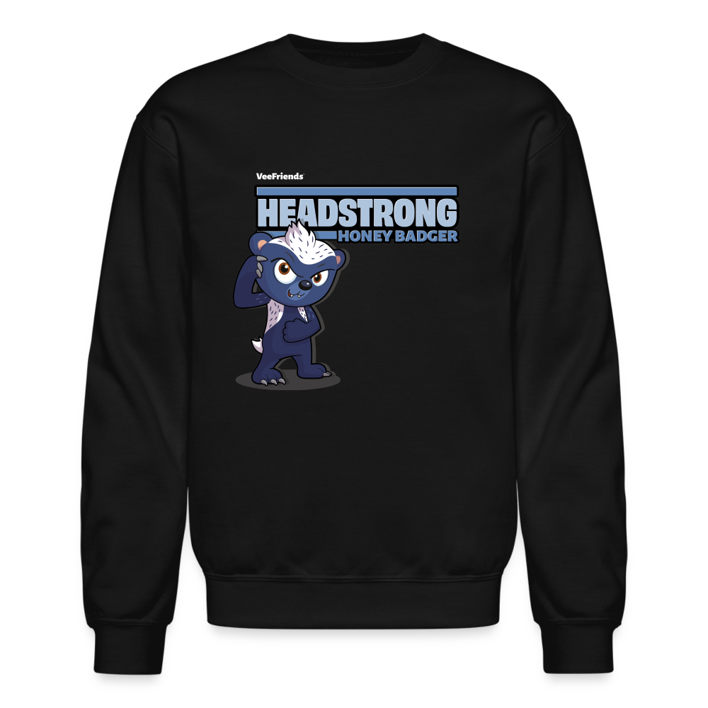Headstrong Honey Badger Character Comfort Adult Crewneck Sweatshirt