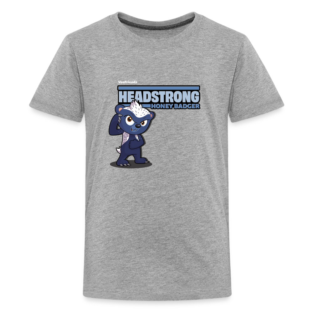 Headstrong Honey Badger Character Comfort Kids Tee